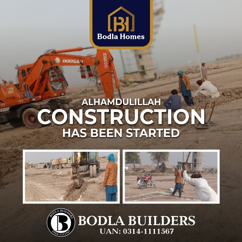 Bodla Homes | Construction Started | Bodla Group